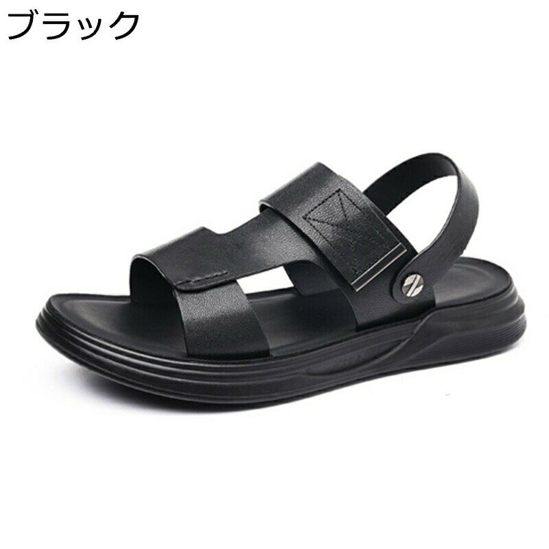 夏用 男性サンダル ファッションサンダル メンズ スポーツサンダル かかと付き 通気性 履き心地 ソフト カジュアル おしゃれ 日常 オフィスサンダル 紳士用 父へ キャップ お出かけ リゾート ビーチ 職場用 2way