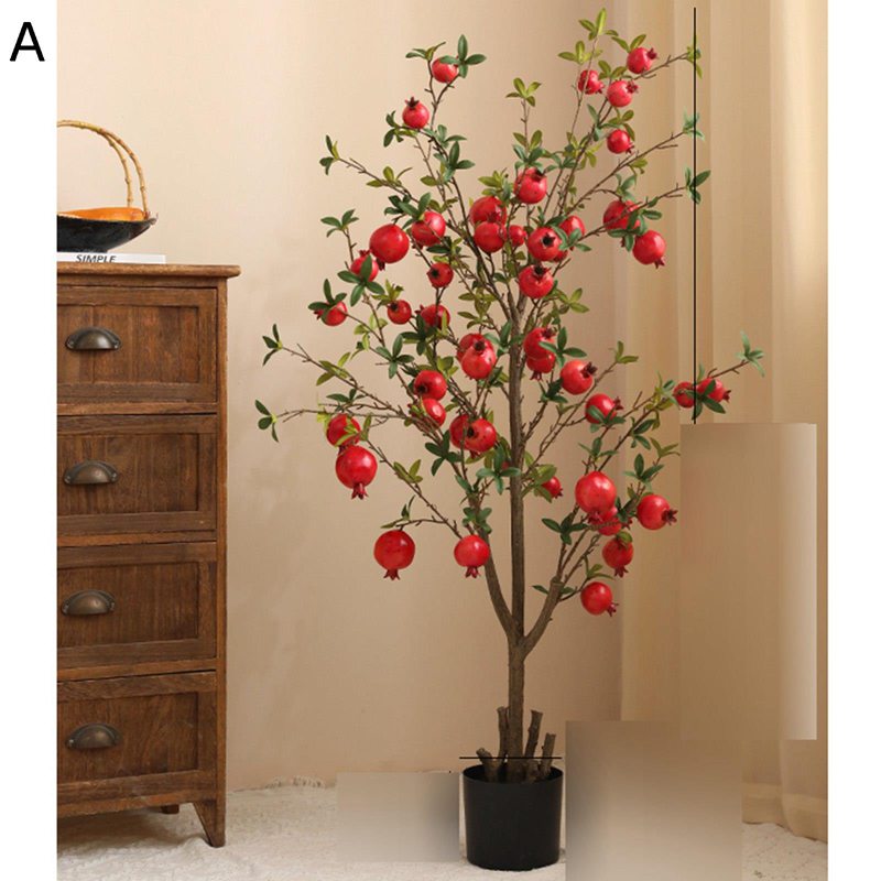 フェイクグリーン 果物 ザクロ 花カ