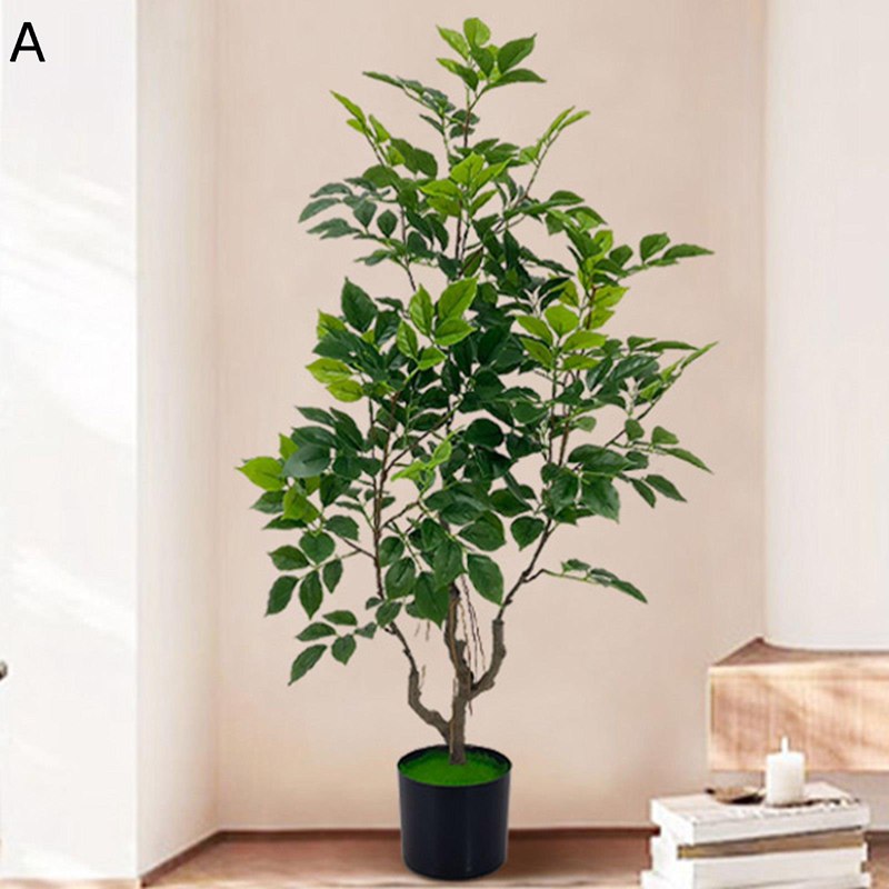 人工観葉植物 リアル ガジュマル 枯れないグリーン 本物そっくり インテリアグリーン フェイクグリーン 大型 簡単世話いらず 人工葉っぱ 人工植物装飾 観葉樹 贈り物 女性プレゼント きれい 店舗