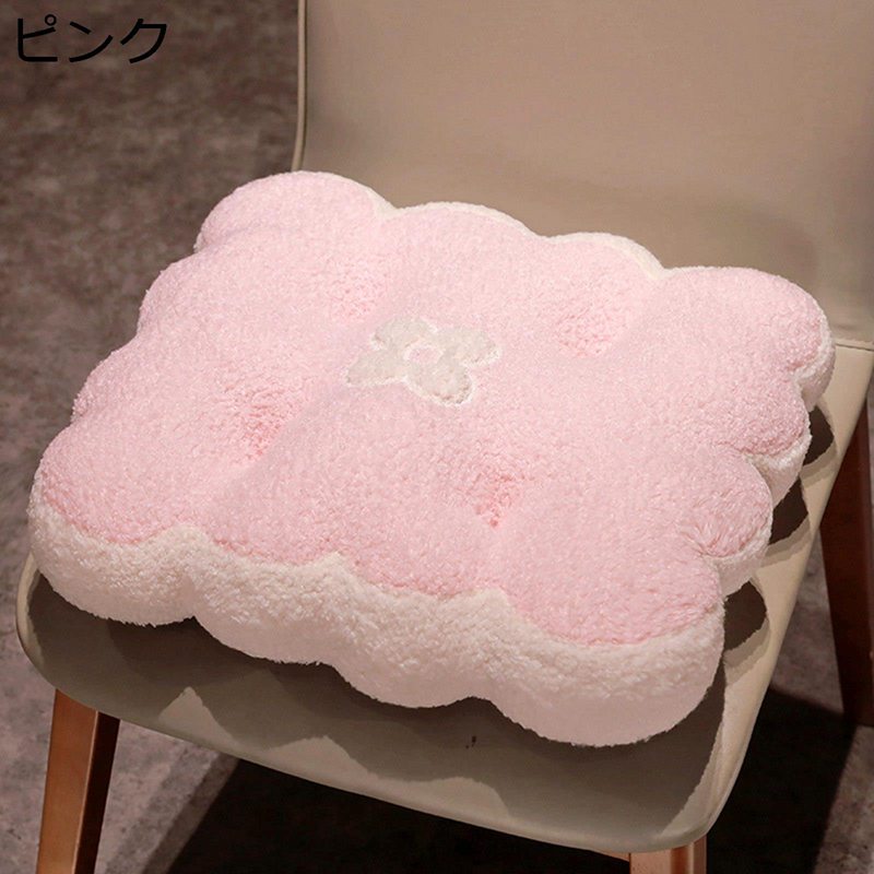 座布団 ざぶとん クッション 正方形 厚手 だきまくら 椅子用 ソファー・椅子・車用 かわいい 体圧分散 腰枕 高弾力 ふわふわ インテリア 丸洗い 通勤通学 自宅用 ギフト