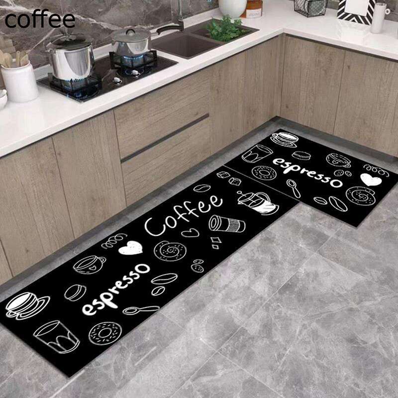 Water-Repellent Carpets - キッチンマット ロング バスルームマット 足拭きマット 台所マット お風呂 玄関マット ドアマット 吸水 室内 廊下 水洗濯可 滑り止め付 ふかふか ポリエステル繊維 耐磨耗性 フローリング対応