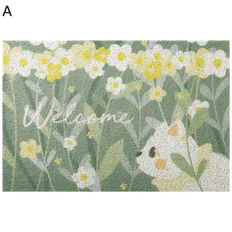 　　　 ◆◇◆人気の秘密◆◇◆ 【特徴】表面：PVC、裏面：滑り止めラテックス、踏み心地良い、柔軟性・耐磨耗性・防臭加工・綿毛濃密で、毛も色落ちなし。 【除塵性能抜群】靴底についた塵や土砂などの汚れを屋内に持ち込ませない！マット表面の凹凸によって、靴底についた泥、砂などの汚れを効率よく落とします。 【滑りにくい】 耐久性のある滑り止めが全面に施されておりますので、水回りや出入りの激しい場所でもしっかりフィット、お子さんや年配の方にも安心でご使用いただけます。マット表面が常に乾燥状態となり、雑菌やカビなどの繁殖が防げます。 【お手入れ方法】定期的にブラシやホースを使って水で洗い流すのをおすすめしますが、掃除機やほうきの使用、もしくは裏面を軽くたたくだけでも日常清掃として十分です。洗剤を使用する場合は中性洗剤を使用してください。 【使用場所】弊店の玄関マットは屋外用と室内用、ご自宅用と業務用は全部OKです。一般住宅、企業、オフィス、会社、ビル、学校、幼稚園、保育園、店舗など幅広くお使いいただけます。友人の引越し祝いのギフトとしてもオススメします。 　　　◆◇◆注意事項◆◇◆ご覧のモニターの環境、撮影環境により実物と色味が異なって見える場合がございます。湿った状態で他のものと擦り合わせると色が移る恐れがあります。濃色品の洗濯時は、白色、淡色と分けて洗ってください。説明 (?´∀`?)ご愛顧いただきありがとうございます~ ♪商品紹介 素材: PVC ♪商品説明： ♪玄関マットは高品質材料を使って、丈夫で、踏み心地もよし、耐磨耗性、耐久性、吸水性、色落ちなし、毛も落としにくいです。 ♪玄関マット裏面には滑り止め加工されています。ちょっとしたズレも解消。 ♪屋内、屋外でお使いいただける泥落としマットです。長い梅雨の日でも大雪の日の中でもフロア汚れを最小限に抑えます！ ♪お洗濯用ネットの使用をおすすめ・乾燥機や柔軟剤、漂白剤などをご使用にならないでください。2枚買って交互に使うことをおすすめします。 ♪企業や会社 、学校、幼稚園、病院、ビル、店舗など、業務用として最適です。 ご注意：申し訳ありませんが、製造期間が短いため、臭いは?発し切れません。少し臭いがあるかもしれないです。 商品が到着後で、1?2日乾かしてください。臭いがすぐに消えます。 検索キーワード 玄関マット 屋外 室内 滑り止め 業務用 家庭用 速乾 吸水 泥落とし 洗える エントランスマット 耐磨耗性 玄関 オフィス お店 玄関マット 屋外 室内 泥落とし 滑り止め 業務用 無地 シンプル 家庭用 吸水 洗える 泥落としマット 耐磨耗性 玄関マット 北欧 屋内 室内 洗える おしゃれ カーペットドアマット 泥落とし ゴブラン織り すべり止め 床暖房対応
