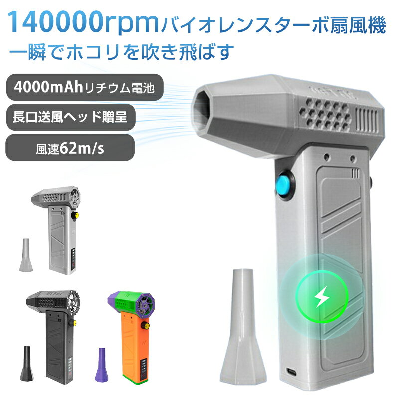 ミニターボファン 140000rpm 速度調整