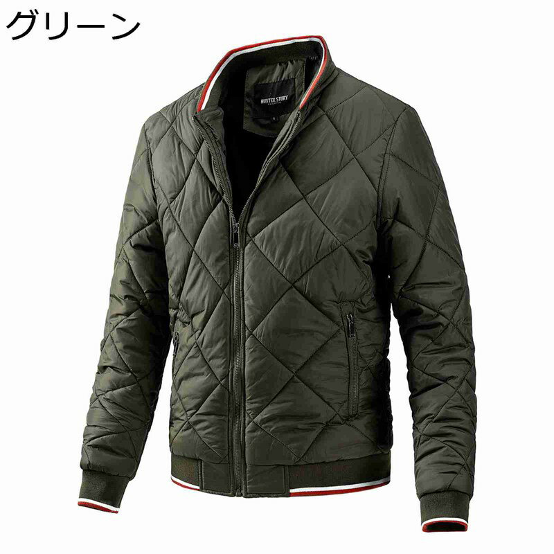 樂天商城 - 中綿ジャケット メンズ 大きいサイズ ジャンパー ジャケット コート 欧米風 綿入れ 厚手 防寒 防風 ブルゾン 冬用ジャケット 暖かい カジュアル アウター