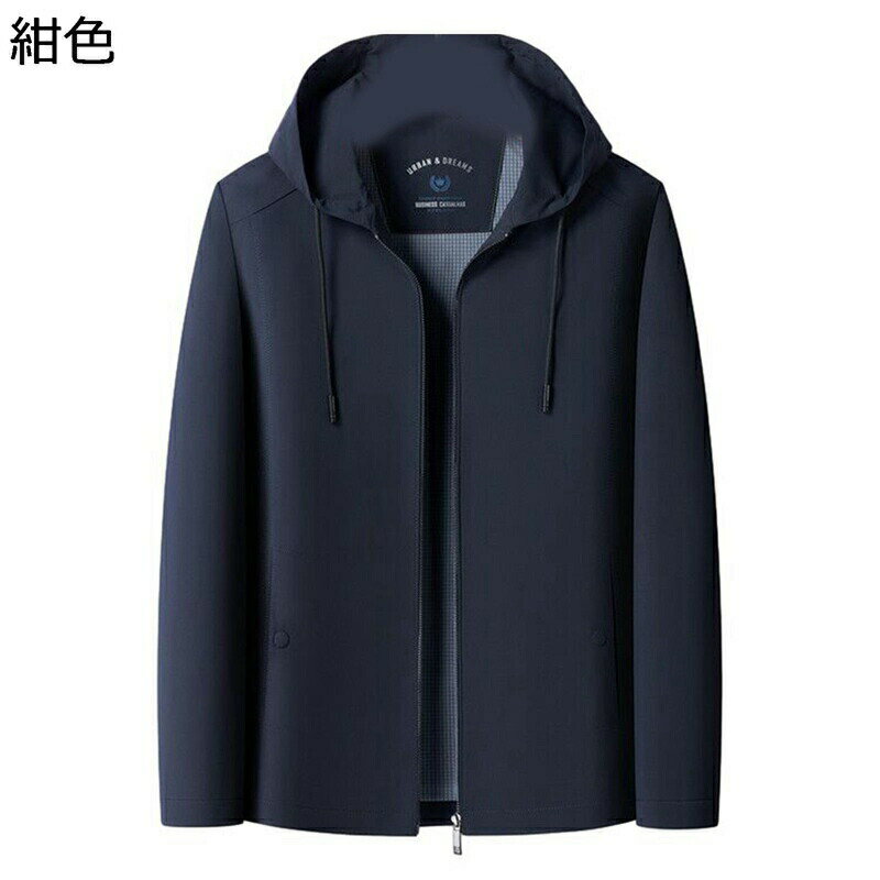 樂天商城 - フォード付きジャケット ジャケット ブルゾン メンズ 長袖 M〜4XL 裏ポケット ビジネス カジュアル スリム ポケット付き 中年 お父さん 細身 コート トップス 羽織り アウター 秋 ソフト 防風