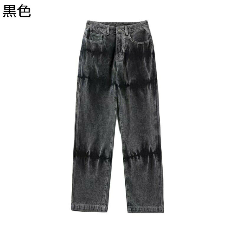 デニムパンツ メンズ ジーンズ チノパン 下着 絞り染め ワイド ゆったり ヴィンテージ ファッション カジュアル コーディネイト ナチュラル感 お洒落 速乾 軽量 キャンプ お出かけ 運動 Gパン 春 夏 秋