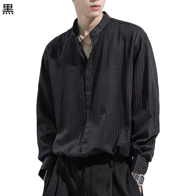 樂天商城 - シャツ メンズ カッターシャツ 長袖シャツ 折襟 シャツジャケット ヴィンテージ 定番 ゆったり コンフォート 吸汗速乾 通気 ボタンダウン 春 夏 着まわし 普段着 スポーツ お出かけ ストリート