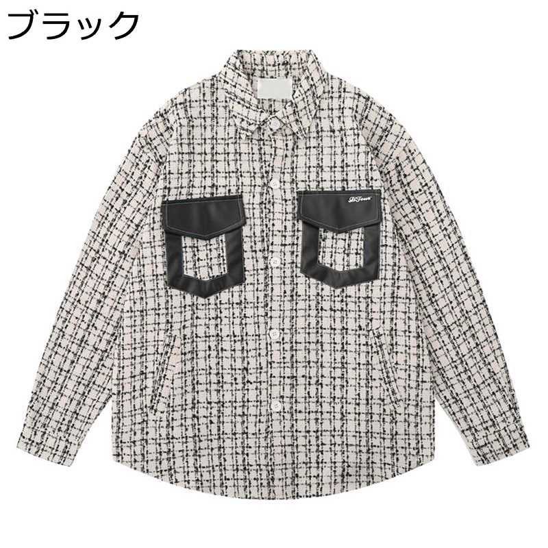 樂天商城 - チェック柄 シャツ 長袖 メンズ ツイート調 開襟 ネルシャツ 春秋服 ボタンダウン 大きいサイズ 厚手 カジュアル ベーシック 柔らかい 汗染み防止 アウター ワークシャツ 彼氏 ストリート