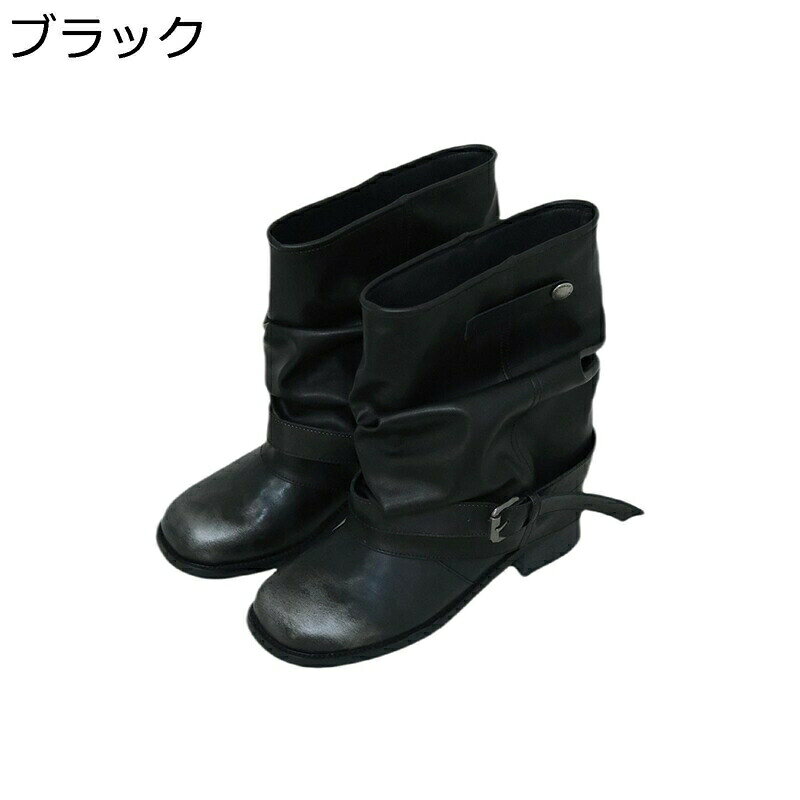 ジョッキーブーツ 牛革 ロングブーツ レディース レザー 膝丈 防滑 防水 チャンキーヒール 無地 コンフォート エレガント 秋冬 お出かけ オートバイ トラベル 衝撃吸収 耐磨耗 卒業式