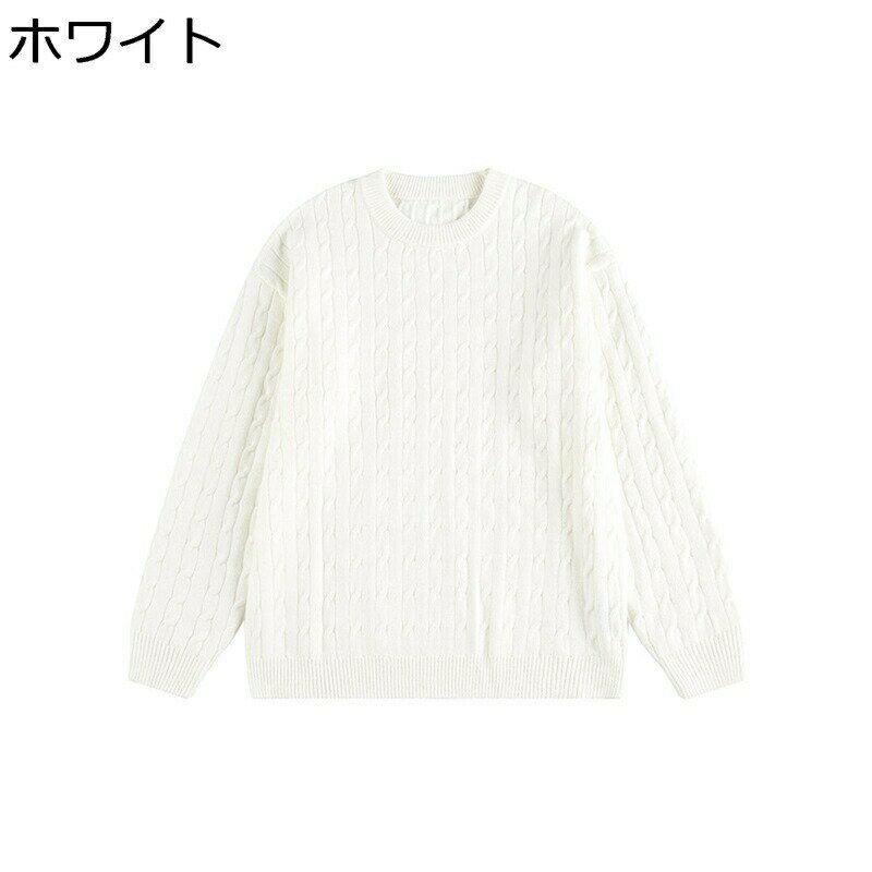 Other - メンズ 無地 プルオーバー セーター ニット 春秋 長袖 上品 学生 ビッグシルエット 厚手 快適 クルーネック 暖かい 抗菌防臭 韓国ファッション ヴィンテージ かっこいい 買い物 着回し