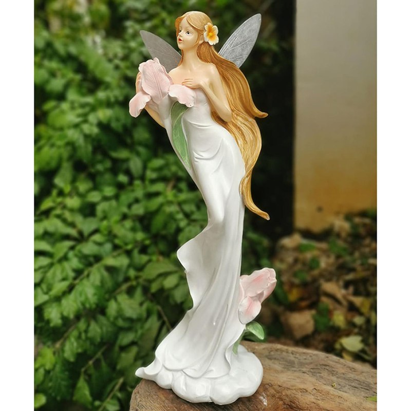 　　　 ◆◇◆売れている秘密◆◇◆ ★素　材：レジン ★サイズ：商品の詳しいサイズについて、写真でご覧下さい。 単品売りで、植物が含みませんので、ご了承ください。 【花の妖精置物】愛らしい花の妖精のガーデンオーナメントです。お庭のオーナメントにお部屋のアクセントにインテリア、オブジェに色々なアイテムと組み合わせれば楽しく注目の的に！勿論、そのままおいても可愛くて癒されてしまいます。 【環境に優しい素材】この立像精巧に作られていて繊細な外観を持ちます。耐久性のある樹脂、長持ちする色、環境保護、無害で作られたヨーロッパスタイルの祈りの天使の置物の彫刻。 【広い用途】屋外屋内問わず飾ることができます。ガーデン用だけでなく室内で塀の上・出窓・棚や階段などにオブジェとして使っていただくのも素敵です。家の装飾、芝生、庭、パティオ、ポーチ、通路などを飾るのに最適です。 【ギフトに最適】結婚式、誕生日、休日、記念日、クリスマス、新築祝い、新婚夫婦、感謝祭、母の日などに最適なギフトです。 　　　◆◇◆注意事項◆◇◆ご覧のモニターの環境、撮影環境により実物と色味が異なって見える場合がございます。湿った状態で他のものと擦り合わせると色が移る恐れがあります。濃色品の洗濯時は、白色、淡色と分けて洗ってください。説明 かわいい 天使 大きい 置物 レジン 北欧 ガーデニング 飾り物 庭 ガーデン 玄関 卓 おしゃれ オブジェ インテリア 雑貨 部屋に置いても、玄関でのお迎えや庭の飾りで屋外にも飾れます。小物の装飾品が好きな方や、カントリー派の玄関やリビングなどにいかがでしょうか。 商品の説明： ・とってもかわいい天使 の置物です。 ・物語を想像してしまうような心温まるかわいいアイテムです。 ・お庭のプランターやリビングなどにちょこんと置いて癒されませんか？ 商品の仕様： ・素　材：樹脂・レジン ・スタイル：欧米風/田舎/田園/現代 ・サイズ：商品の詳しいサイズについて、写真でご覧下さい。 パッケージ内容： 置物*1　　家の装飾、勉強道具、部屋の装飾に最適なアイテム。 【人気のポイント】 ★【雰囲気アップ】家の玄関、窓、テーブルに置いて、すぐに目が惹かれます！可愛い姿がお客様を迎えるみたいです！見えるところに飾れば、その愛くるしい姿に癒される。とにかく本物そっくりに仕上がるのが魅力で、飾っても、大切な人へのプレゼントにオススメです！ ★【品質いい材料を採用】品質いいの素材を使用した、良い耐久度を持っています。防水・日焼け止め、色が褪せるのを防ぎます、屋外装飾に適しています。 ★塗装もとても美しく丁寧で、見た目や触ったときの質感も高く、細かい仕上がり、繊細なディテールでとてもリアルな出来です。 ★【様々な場のインテリアに】庭の装飾として最適で、庭、木、花、花壇、フェンス、歩道に適しています。 この魅力的な庭の像をどこにでも植えて、パティオ、庭、または裏庭に楽しさを加えてください。場所を問わず、庭、オフィス、窓先、お店、キッチン、お部屋などに置いても綺麗な飾りになるでしょう。自然や園芸愛好者のご家族やお友達にプレゼントするのもいいです。 ★【最高のプレゼント】親しい友人、家族、恋人へのお誕生日プレゼント、クリスマス、バレンタインデー、母の日、ホワイトデー、新築祝い、結婚祝い、記念品、卒業祝い、入学祝い、お見舞いなどにも最適です。彼女、子供、友達のプレゼントとしても最適です。インテリアとして、簡単にメルヘンチックな雰囲気を作れます！ ご購入する前に必ず下記の内容をご覧ください。 ※衝撃や落下で割れる場合があります。お取り扱いは慎重にお願いいたします。 ※塗装の色ムラや表面の小さな凹凸、表情の違い、小傷等ございます。手作り品の特性として予めご了承下さい。 ※商品の色・素材の感じ等は、ご使用のモニターによって実際の商品と異なる場合がございます。予めご了承ください。 ※手で測っていますので、サイズに多少の差があります。 ※輸入品の為、輸送の際に生じるキズ・汚れ・箱潰れがある場合がございますが、新品です。 ※万が一商品に不良が発生する場合、弊社とご連絡ください。