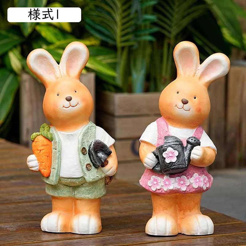 楽天市場】ガーデニン オーナメント テラコッタ うさぎの通販
