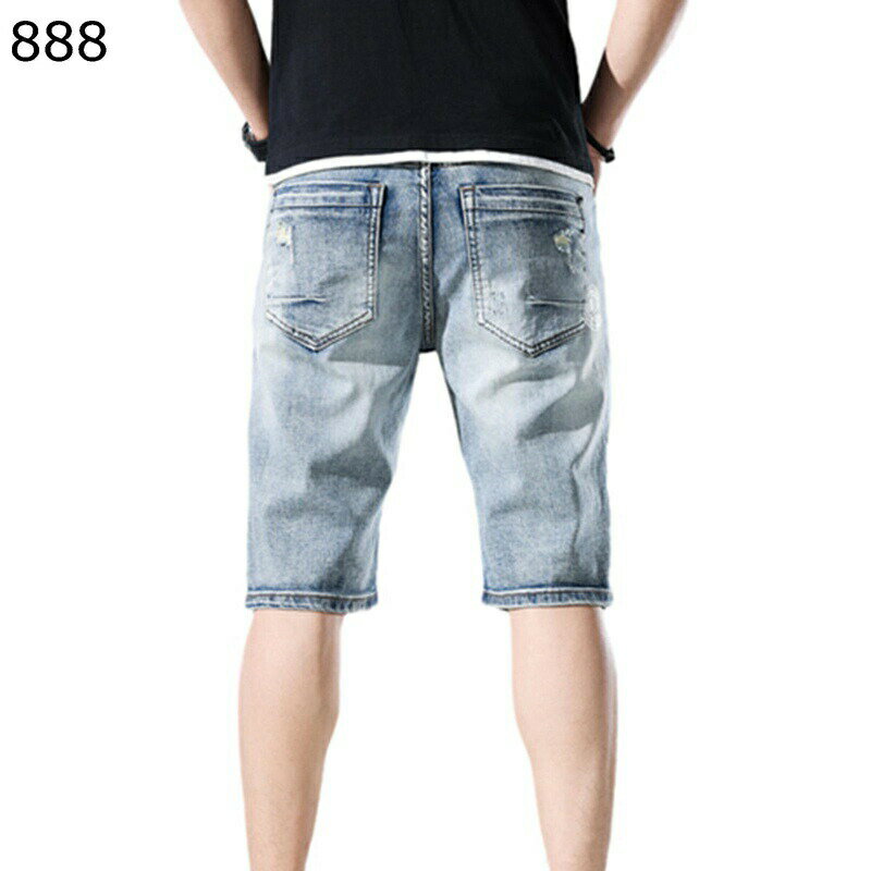 ショートパンツ 薄手ズボン メンズ デニムハーフパンツ ストレッチ 20代 30代 ポケ...