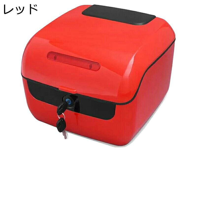 リアボックス トップケース バイク用 汎用 耐衝撃 頑丈 防水防塵 着脱も簡単 取り...