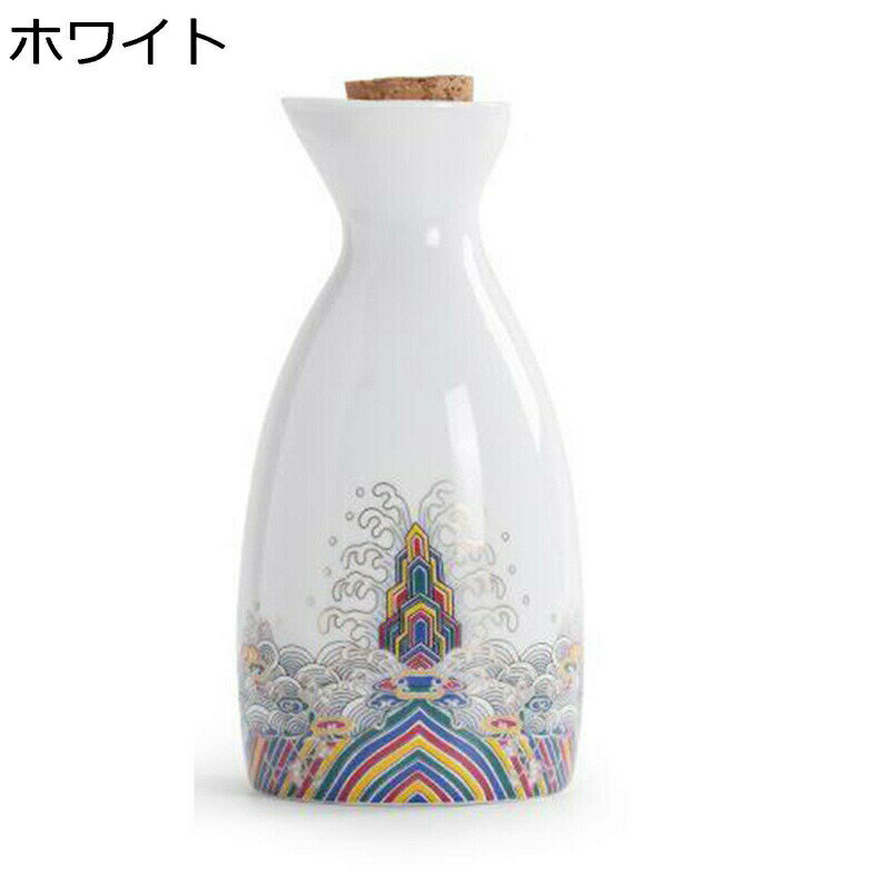 酒器 徳利 とっくり 清酒 酒水差し ボトル 徳利1個 セット 直径約4.5×高さ13.8cm 200ml 陶磁 シンプル 上品 伝統的な陶器 還暦祝い 居..