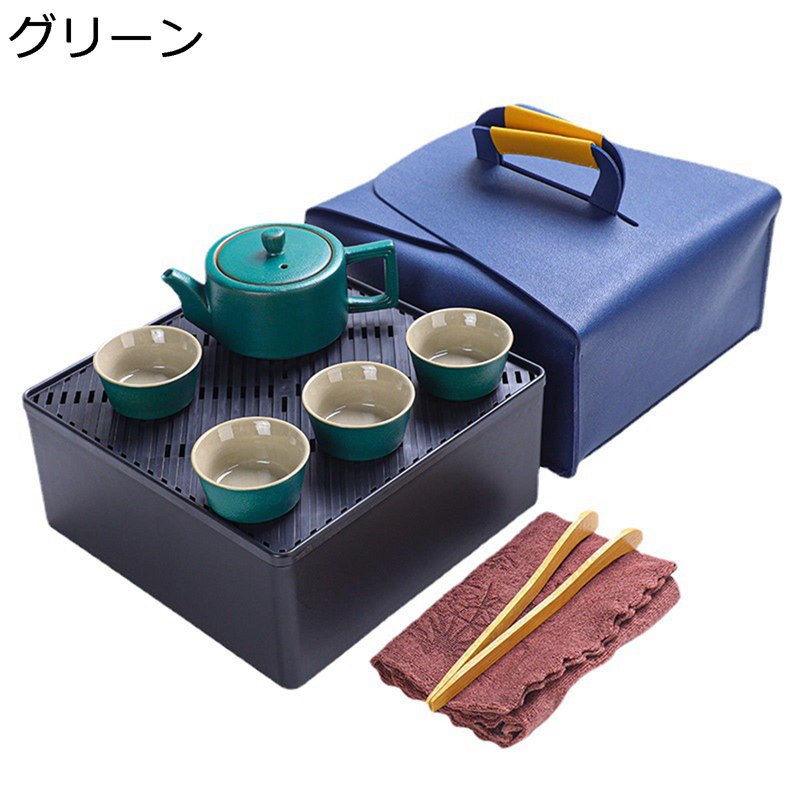 急須セット 来客用 4種類 旅行ティ�