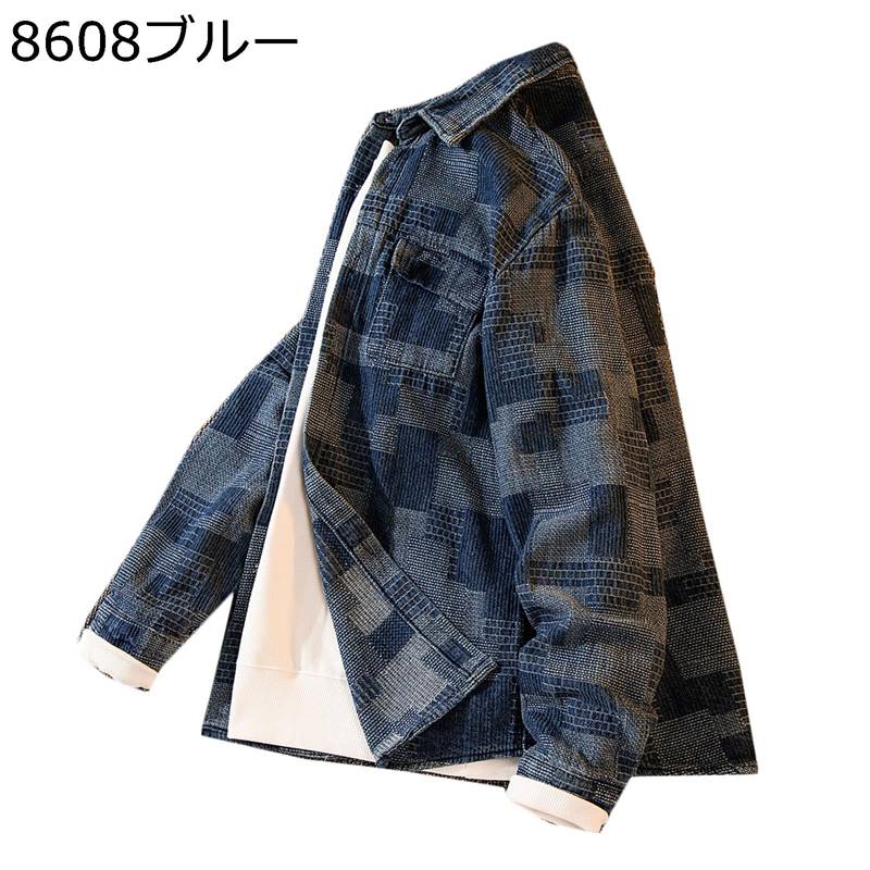 ニット メンズ カーディガン 春秋 長袖 Vネック 前開き 厚手 暖かい 防寒 大きいサイズ ゆったり ポケット付き ボタン おしゃれ カジュアル シンプル カーデ アウター セーター コート ストリート 2