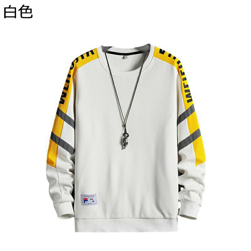 スウェット オーバーサイズ トレーナー ロング Tシャツ メンズ 秋 長袖 カットソー ドロップショルダー 丸首 プルオーバー かっこいい パーカー リブ袖 通勤 スポーツ 旅行 贈り物 ストリート系 トップス