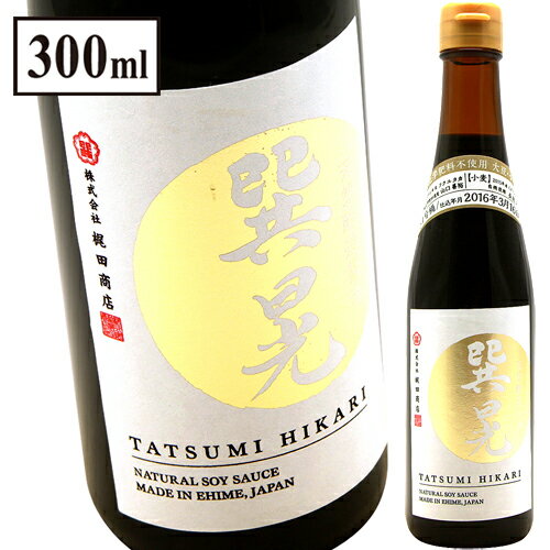 VRݖsFWti300mljcXKajita Shoten Natural Soy Sauce Tatsumi Hikari 300ml