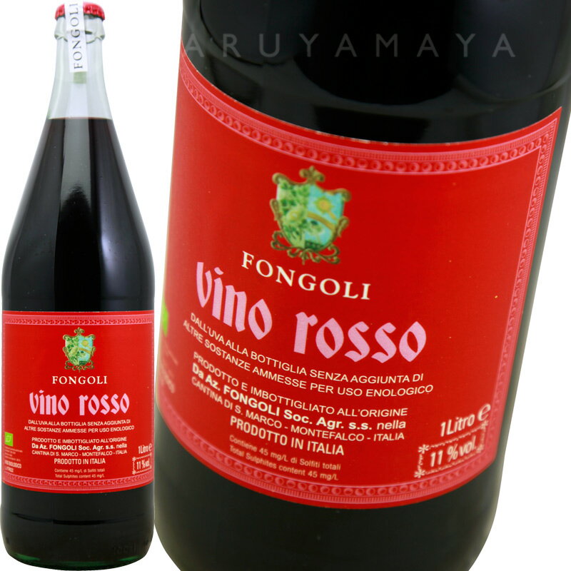 Ρå 󥸥 1,000ml [2020] ե󥴥Fongoli Vino Rosso Sangiovese 1,000ml