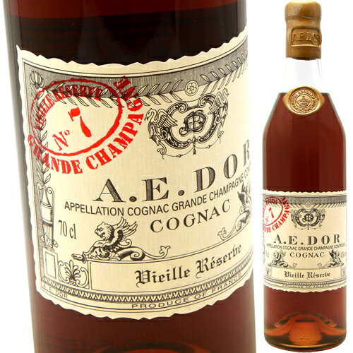 コニャック・ヴィエイユ・レゼルヴ No.7（42％）A.E.ドールA.D.dor Cognac Vieille Reserve No.7