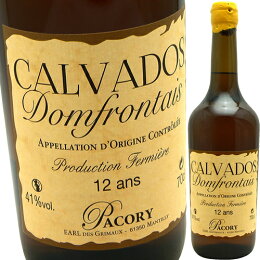 カルヴァドス・ドンフロンテ12年パコリ