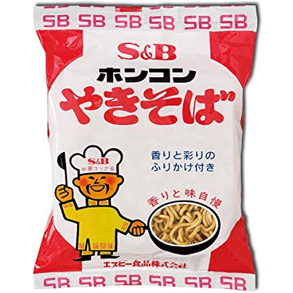 【送料無料】【北海道限定】S＆B ホンコンやきそば 85g×30食入