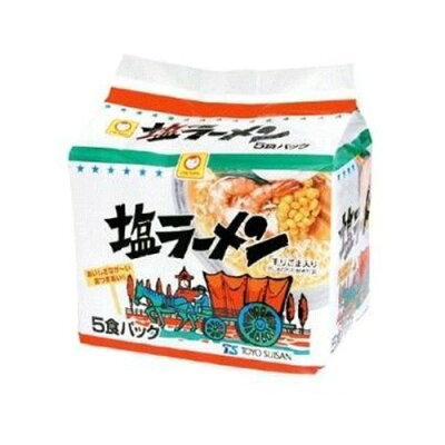 まるやすマート楽天市場店 東洋水産 マルちゃん 塩ラーメン 5食×6入・1ケース