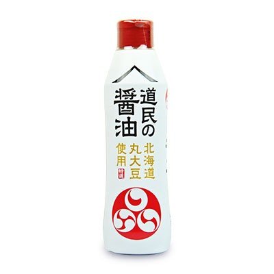 【送料無料】トモエ 道民の醤油 北海道 丸大豆 使用 450ml