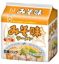 東洋水産 マルちゃん みそ味ラーメン 5食×6入・1ケース