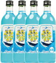 【送料無料】【4本セット】網走ビール オホーツク流氷塩レモンサワーの素 リキュール 25° 500ml×4本