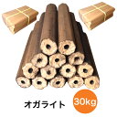 国産 オガライト 15kg ×2 合計30kg 薪ストーブ 薪代用 燃料 安全 安心 長時間燃焼 火持ち抜群 キャンプ 暖炉 アウトドア 送料無料(一部地域除く)