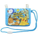 クリップ ポケット ポケモン ショルダー 付き ミニ おでかけ ウォレット 【2点までメール便対応】 ポーチ ポケットモンスター 小物入れ 小さめ 可愛い かわいい おしゃれ キャラクター 女の子 男の子 インナーバッグ バッグインバッグ 薄型 中学生 高校生 小学生