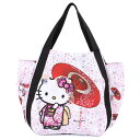 トート バッグ サンリオ ハローキティ バルーン バッグ 桜 和 傘 ピンク トートバッグ 小学校 習い事 男の子 大人 ショルダー おしゃれ 大きめ 小学生 女の子 可愛い 中学生