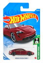 ミニカー MATTEL ホットウィール Hot Wheels ベーシックカー ポルシェ タイカン ターボ S レッド ミニカー ポルシェ スポーツカー 男の子向...