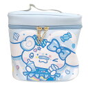 バニティポーチ サンリオ ミラー 付き バニティ ポーチ デコラ シナモロール ブルー レディース 女の子 子供用 おしゃれ かわいい キャラクター 小物収納 ...