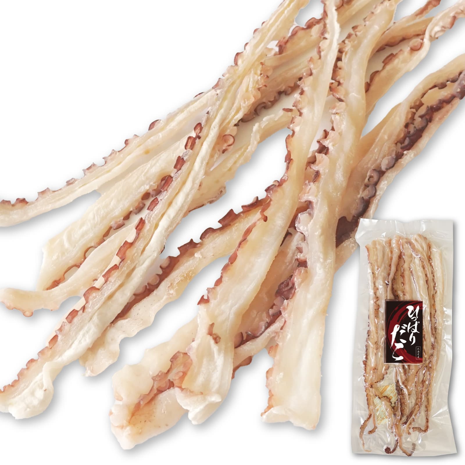 干しタコ たこ足 スライス 94g 北海道産 タコ 引っ張りだこ タコの干物 乾燥タコ そぎタコ タコ足 細切りたこ お試し