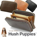 ハッシュパピー 革小銭入れ メンズ ハッシュパピー 小銭入れ ラウンドファスナー コインケース Hush Puppies マゴ 牛革 キャッシュレス コンパクト ミニ財布 スマートウォレット HP0342