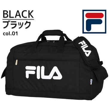 フィラ FILA ボストンバッグ 修学旅行バッグ 60センチ 42リットル スターリッシュ2 2WAY デカロゴ かわいい 男子 女子 林間学校 小学生 中学生 高校生 7582