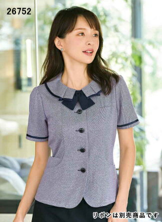 事務服 26752 オーバーブラウス 半袖 en joie 株式会社ジョア アンジョア 事務服 26752 オーバーブラウス 半袖 en joie 株式会社ジョア アンジョア