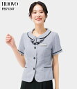 FB71247オーバーブラウス/リボン付 ユニフォーム 事務服 制服 FOLK nuovo フォーク
