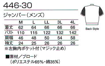 441-30 カゼン KAZEN アプロン ジャンパー レディス AP-RON 調理 セントラルキッチン 体毛防止 食品 異物混入対策 集団給食 厨房 ユニフォーム 工場 【白衣】