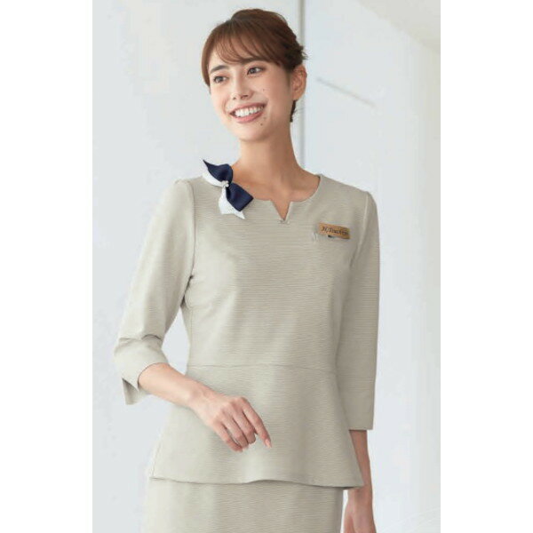 46555 プルオーバートップス 事務服 en joie 株式会社ジョア アンジョア