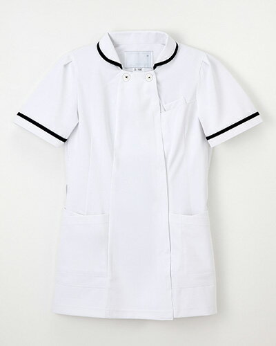 CD-1642 白衣 医療白衣 看護白衣 女性 上衣 半袖 医療 ナガイレーベン ドクターウェア CD1642 NAGAILEBEN 【白衣】