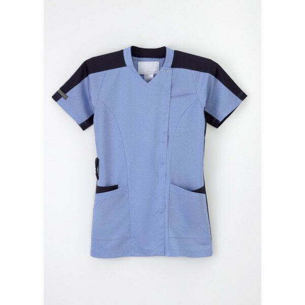 JM-3132 男女兼用ニットシャツ 半袖 ナガイレーベン 医療 NAGAILEBEN