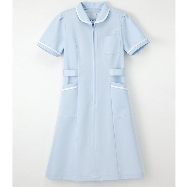 mi-4637 ナガイレーベン 女性 ワンピース 半袖 MI-4637 NAGAILEBEN 白衣 医療白衣 看護白衣 病院白衣