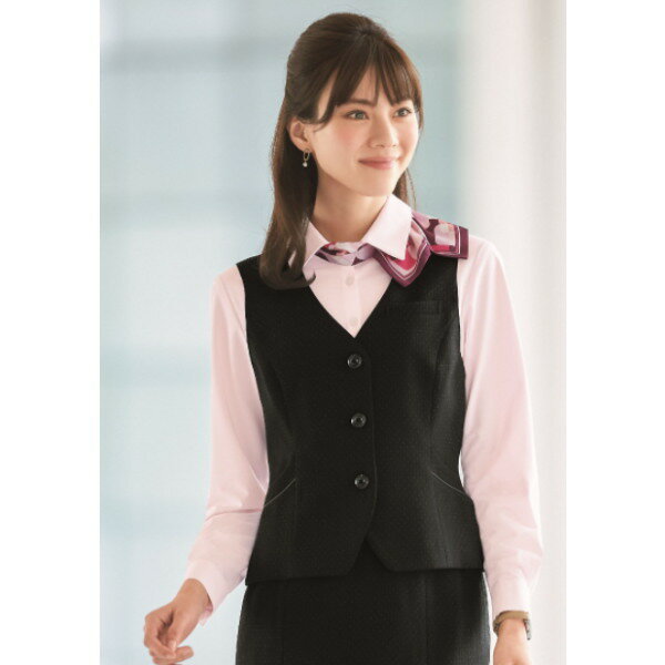 SA180V ベスト ユニフォーム 事務服 制服 株式会社神馬本店 JINBA