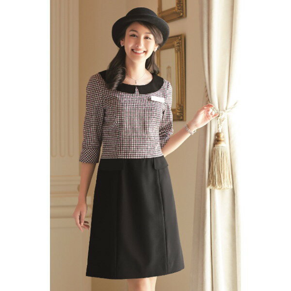 SA240W ワンピース ユニフォーム 事務服 制服 株式会社神馬本店 JINBA