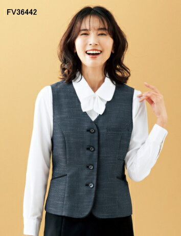 fv36442 ベスト ユニフォーム 事務服 制服 FOLK nuovo フォーク fv36442 ベスト ユニフォーム 事務服 制服 FOLK nuovo フォーク
