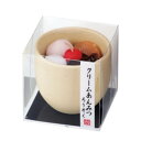 クリームあんみつキャンドル お供え プレゼント ギフト ご進物 仏事 志 御霊前 御仏前 お盆 新盆 初盆 御供 お彼岸